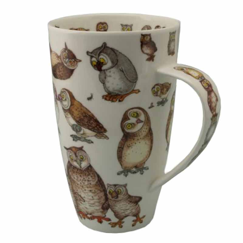Dunoon Henley Fine China BIRDLIFE All Birds Mok Cup 600ml - Een geweldig cadeau voor vogelaars