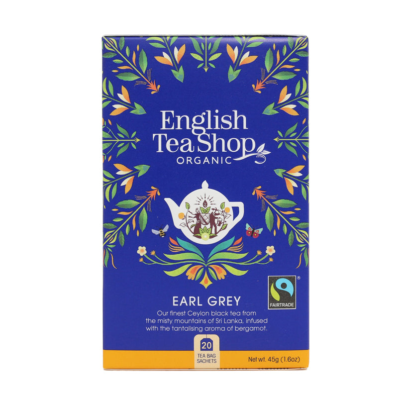 Herbata Earl Grey 20 saszetek English Tea Shop