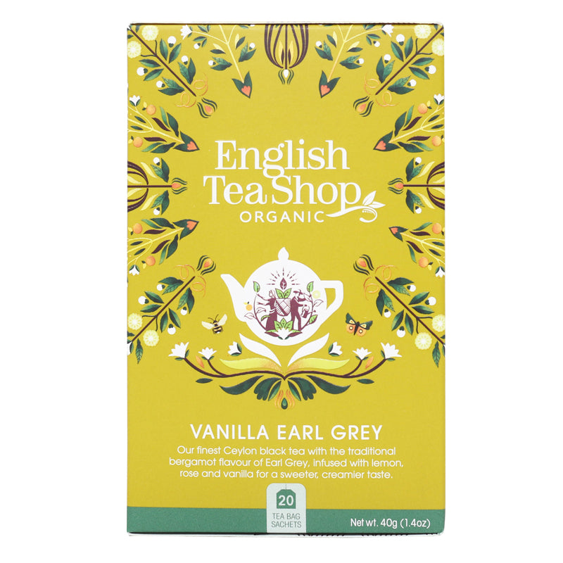 Herbata Vanilla Earl Grey 20 saszetek English Tea Shop
