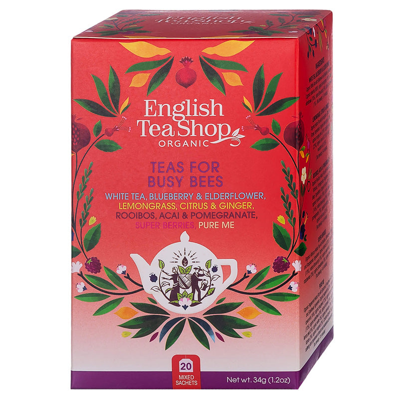 Herbata Bio Teas for busy bees 20 saszetek English Tea Shop