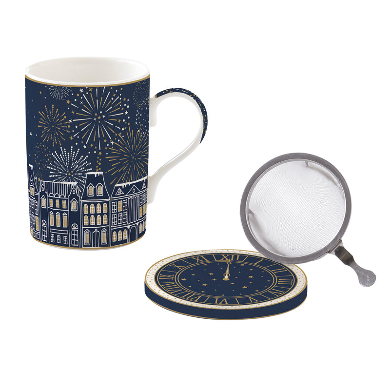 Kubek z zaparzaczem Midnight 350ml Easy Life