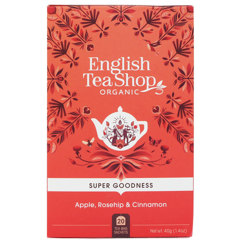 Herbata Apple, Rosehip & Cinnamon 20 saszetek English Tea Shop