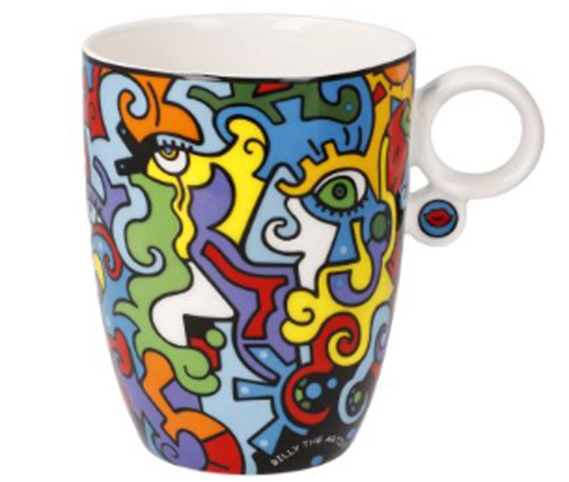 Kubek z pokrywką Love 500 ml Romero Britto Goebel