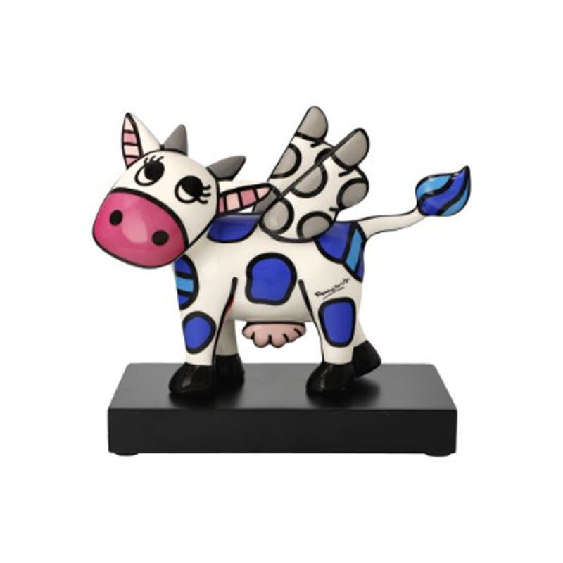 Figurka Flaying Cow 37,5 x 31 cm Romero Britto Goebel