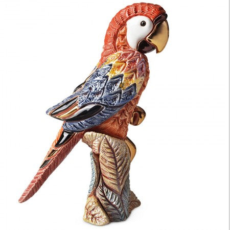 Figurka Papuga Czerwona 12 cm De Rosa Rinconada