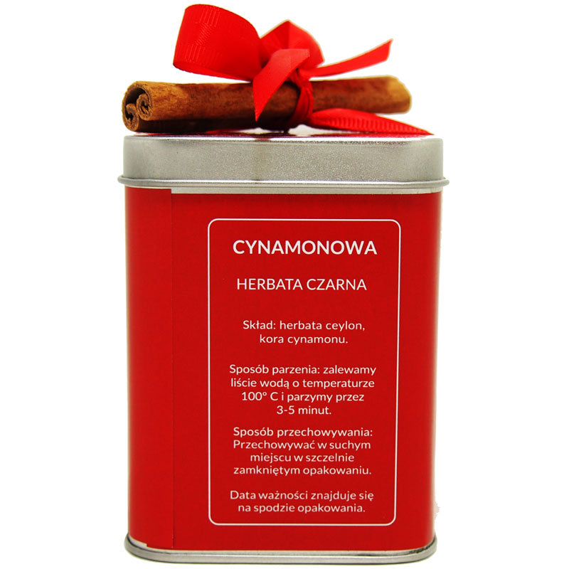 Puszka Tea&Tea CYNAMONOWA 50g