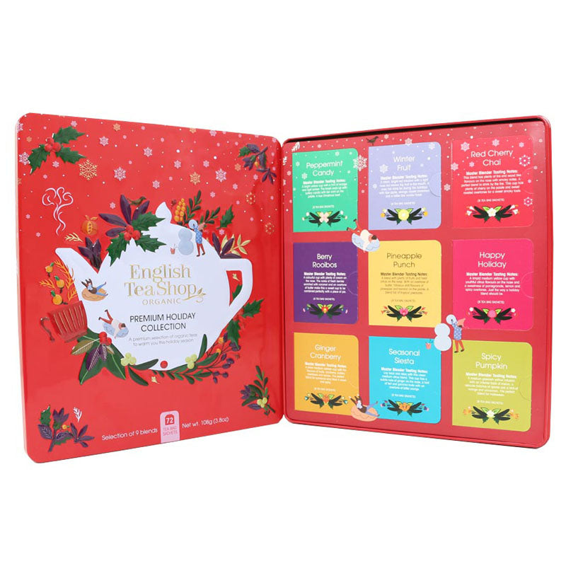 Zestaw Herbaty Świątecznej Premium Holiday Collection RED BIO English Tea Shop