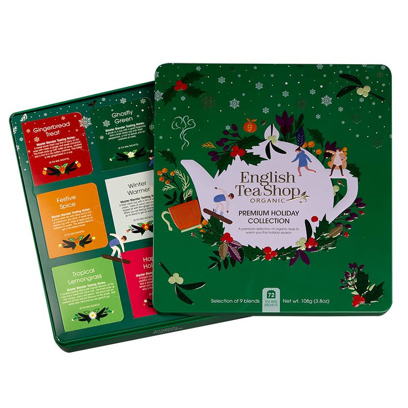 Zestaw Herbaty Świątecznej Premium Holiday Collection GREEN BIO English Tea Shop