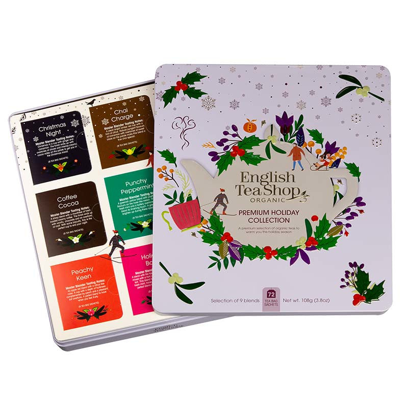 Zestaw Herbaty Świątecznej Premium Holiday Collection WHITE BIO English Tea Shop