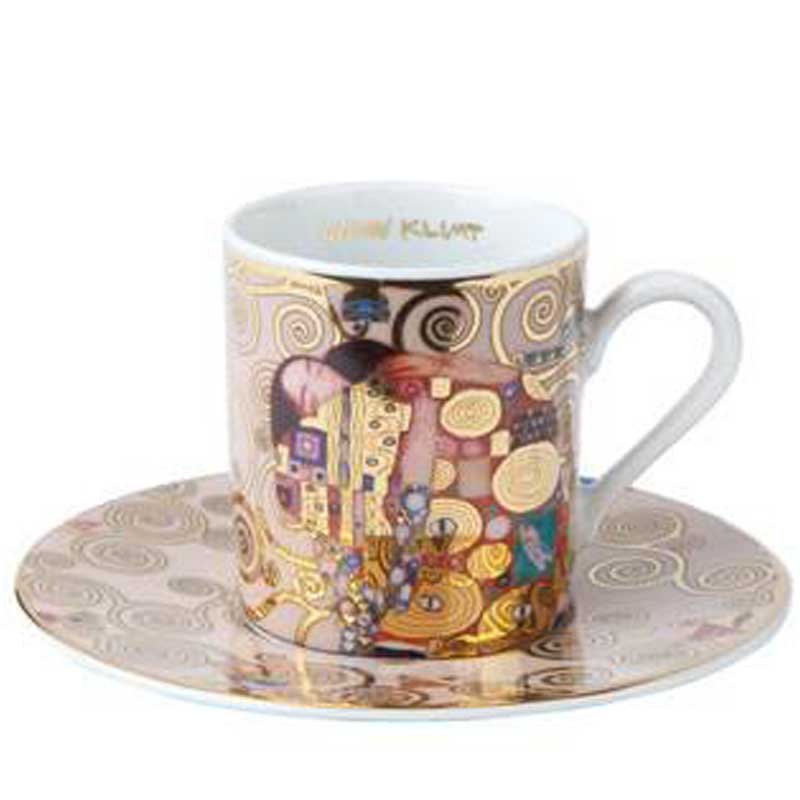 Filiżanka espresso Spełnienie 90ml Gustaw Klimt Goebel