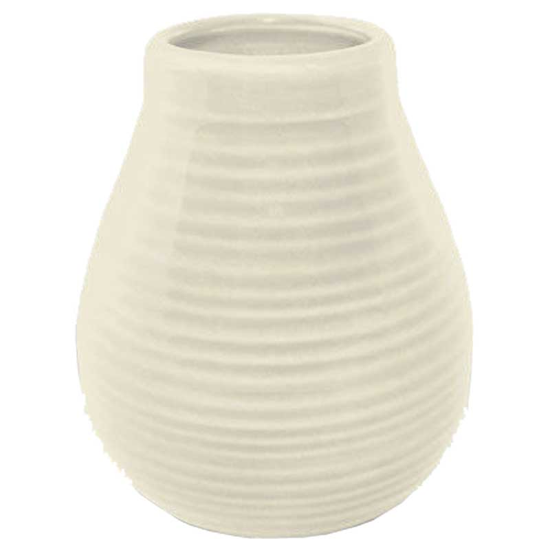 Tykwa ceramiczna Matero Calabaza White