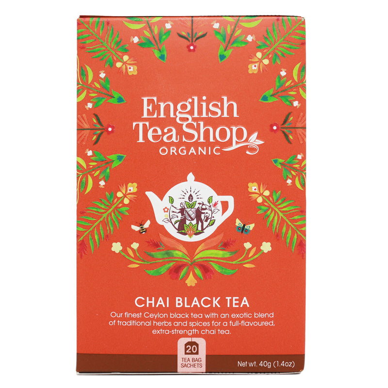 Herbata Chai Black Tea 20 saszetek English Tea Shop