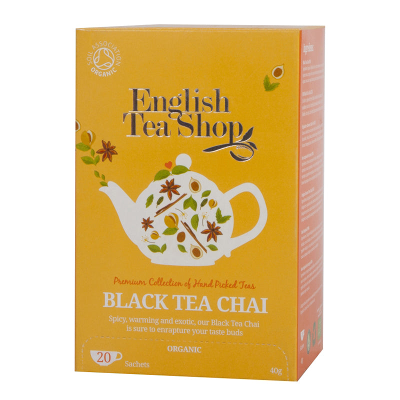 Herbata Black Tea Chai 20 saszetek English Tea Shop