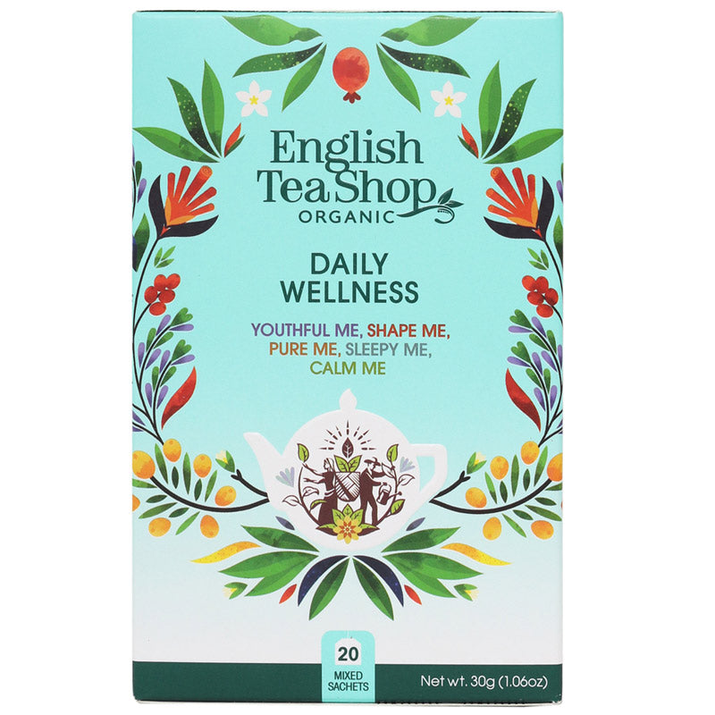 Herbata Mix Wellness 20 saszetek English Tea Shop
